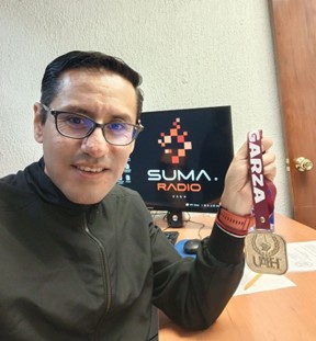 Alfredo Barrón Silva Director de Radio Universitaria Hidalguense
