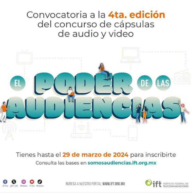 El Poder de las Audiencias convocatoria concurso de cápsulas de audio y video