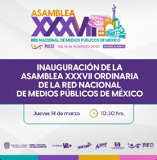 Asamblea XXXVII Ordinaria de la Red Nacional de Medios Públicos de México