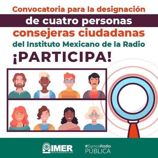 Convocatoria Instituto Mexicano de la Radio