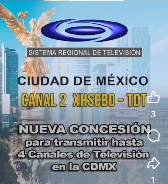 Canal 2 XHSCBO-TDT