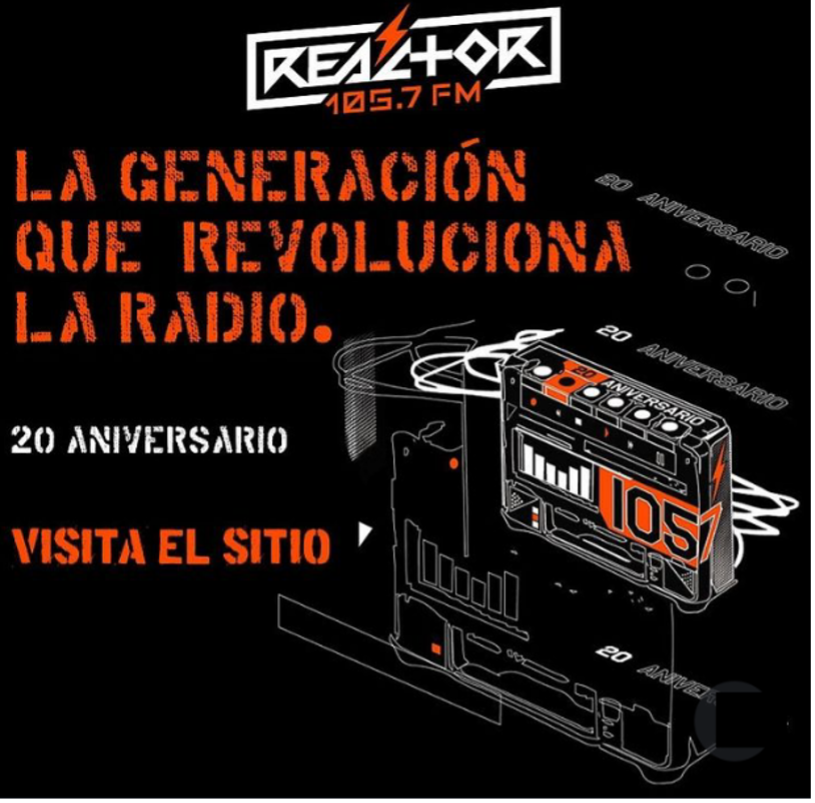 20 aniversario radio reactor la generación que revoluciona la radio
