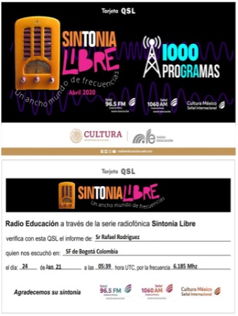 SINTONÍA LIBRE CARTEL
