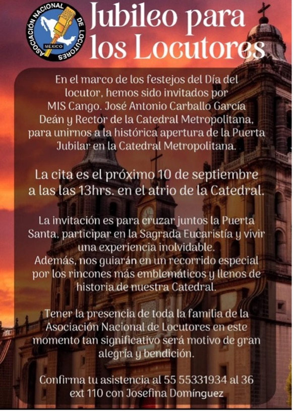Jubileo para los Locutores