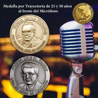 Medalla por trayectoria Locutor