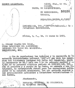 Departamento de Radiodifusión Ixmiquilpan