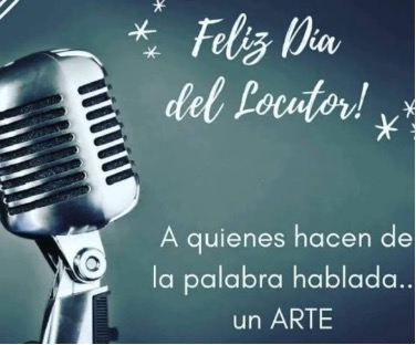 Feliz día del Locutor