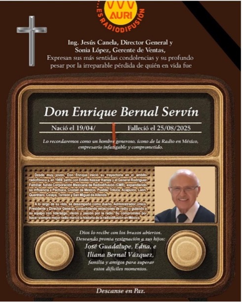 Don Enrique Bernal Serrvín