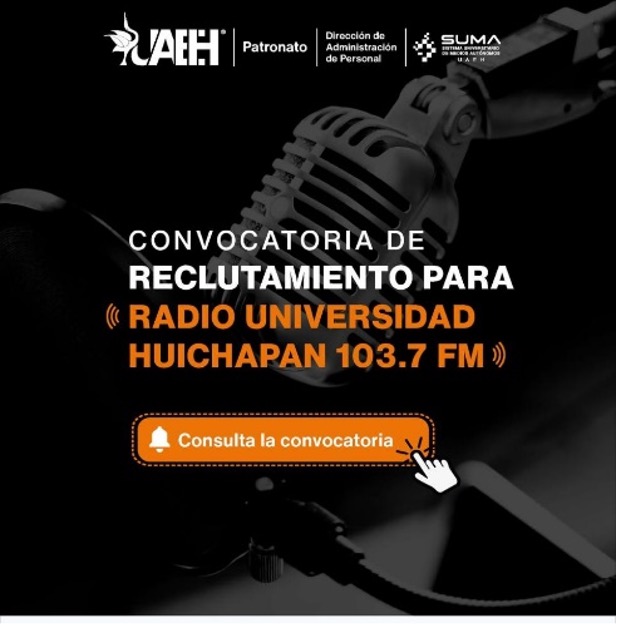 Reclutamiento para Radio Universidad Huichapan