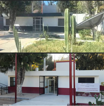 ESTUDIOS Y OFICINAS RECIEN REMODELADAS DE XHCPDX-FM 96.5 MHz. RADIO MEZQUITAL EN AV. GENERAL FELIPE ANGELES EN IXMIQUILPAN HIDALGO.