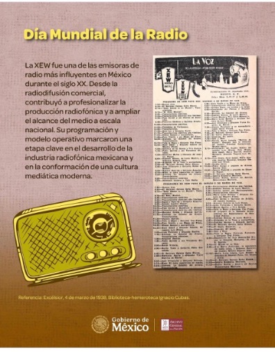 Día Mundial de la Radio Gobierno de México