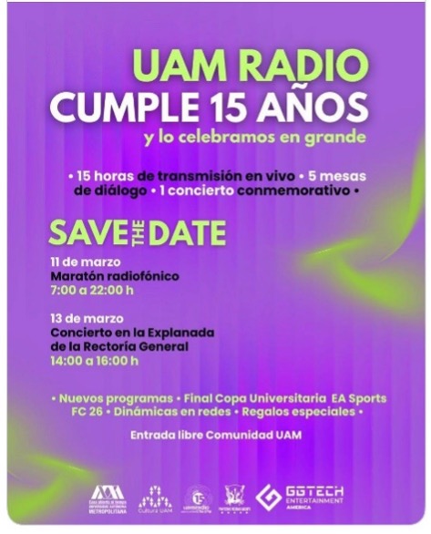 UAM Radio 15 años