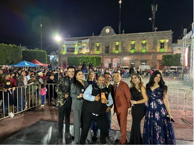 Evento en Plaza de Ixmiquilpan Falló