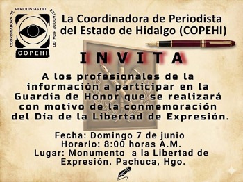 Coordinadora Periodista del Estado de Hidalgo