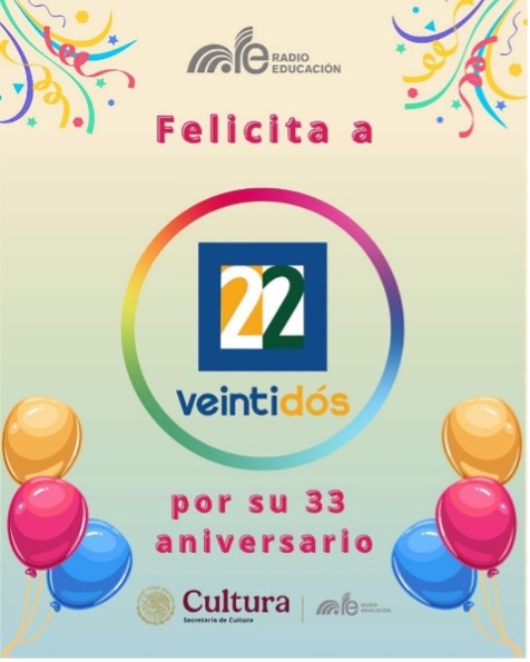 33 Aniversario Canal 22