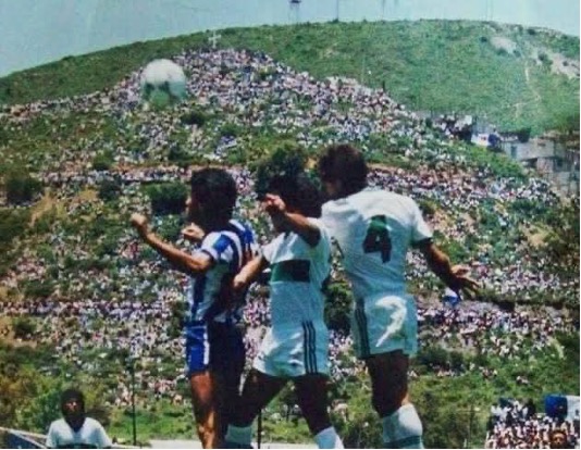 Tuzos del Pachuca en en el Estadio Revolución